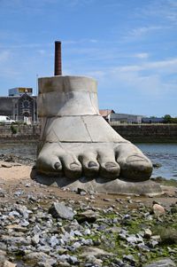 St Nazaire &quot;le pied&quot;